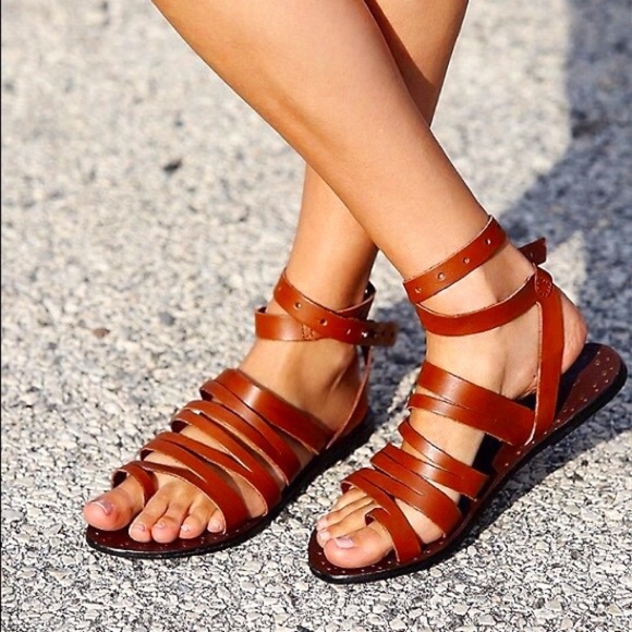 Free People Shoes - Free People Sunever Sandal Brown 37 / 7